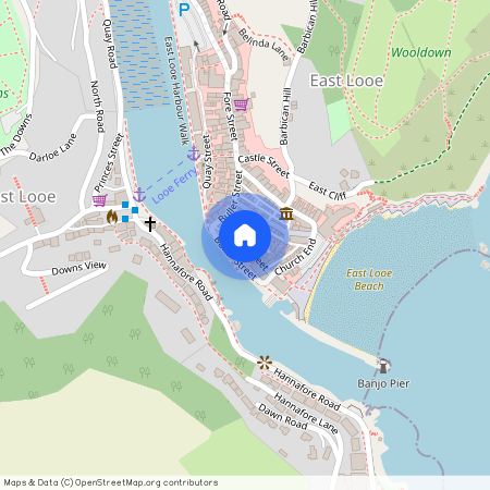 Quay House, Lower Street, Looe, Cornwall