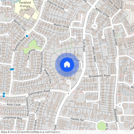 3 Belmont Drive, Taunton, TA1 4QB, United Kingdom