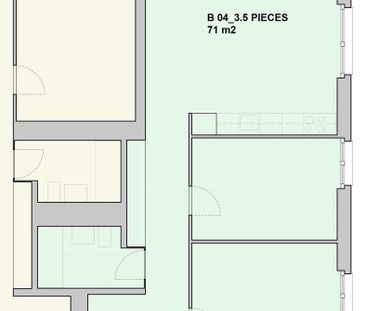 Bel appartement avec grand balcon - Foto 1