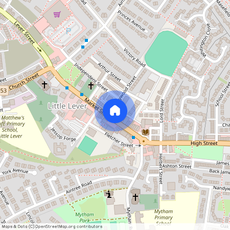 Market Street Little Lever Bolton Lancashire