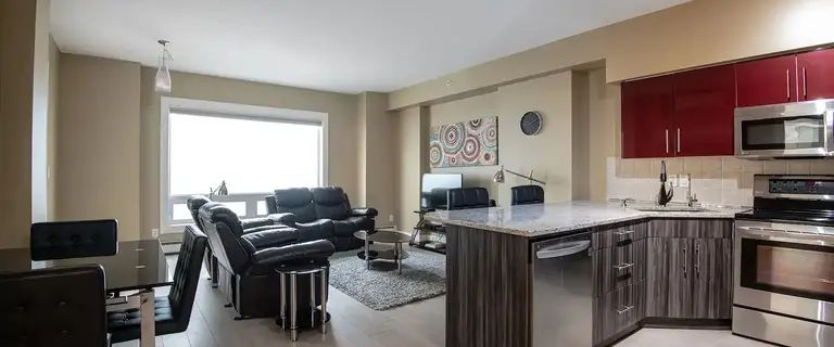 2 bedroom condo Downtown Edmonton | 1602 - 10136 104 Street Northwest, Edmonton - Photo 1