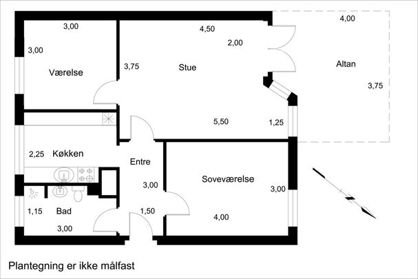 Bjergbanksvej 1 - 2. tv., 5500, Middelfart - Photo 1