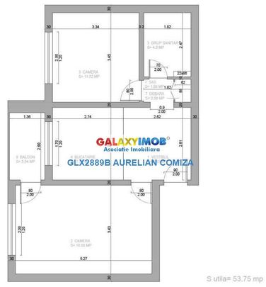 Apartament 2 camere Aviatiei, etaj 2/4 - Photo 1