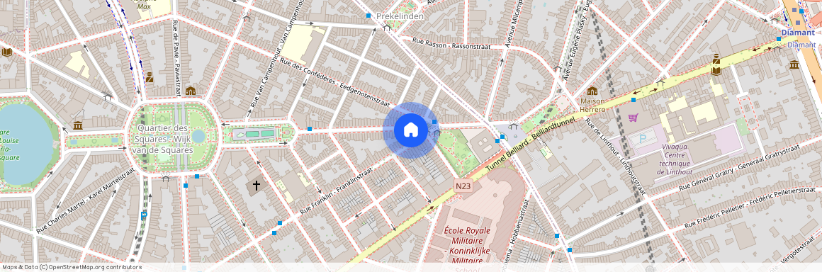 Place des Gueux, 9, 2, 1000, Bruxelles