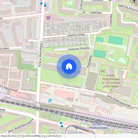 ul. Pszczelna, Niebuszewo, Północ, Szczecin, zachodniopomorskie