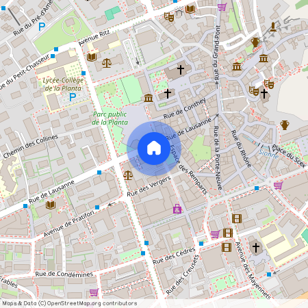 Rue de Lausanne 25, 1950 Sion