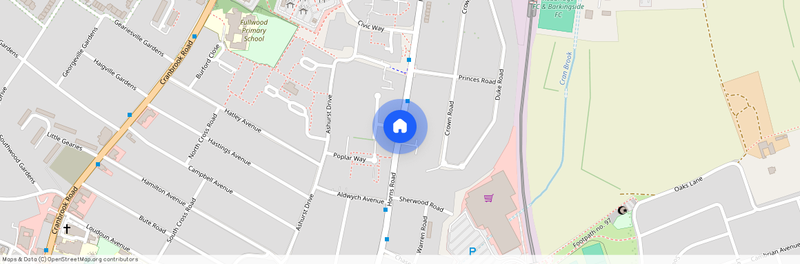 Horns Road, Ilford, IG6