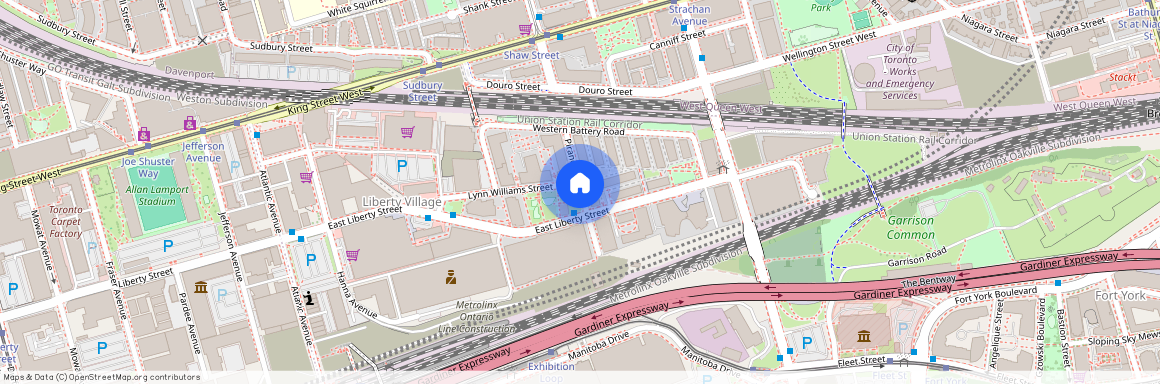 Pirandello Street near E Liberty/Strachan, Toronto, Toronto, Toronto, M6K 3R9