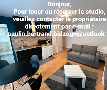 Studio meublé de 24m² à Lyon - 550€ C.C. - Photo 1