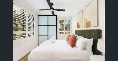 Fully Furnished two-bedroom sun-drenched urban sanctuary with off-street parking - flexible leases - Photo 5