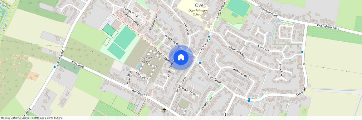 Kirbys Close, Over