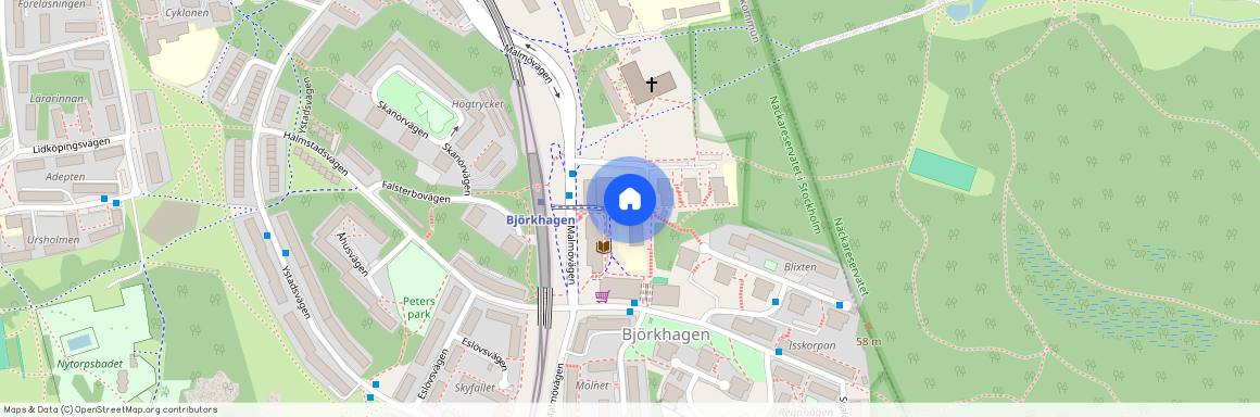 Björkhagsplan 9, Björkhagen