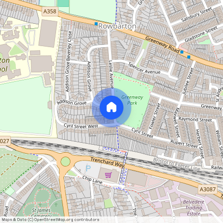 Leslie Avenue Taunton, Somerset, TA2 6JL, Somerset