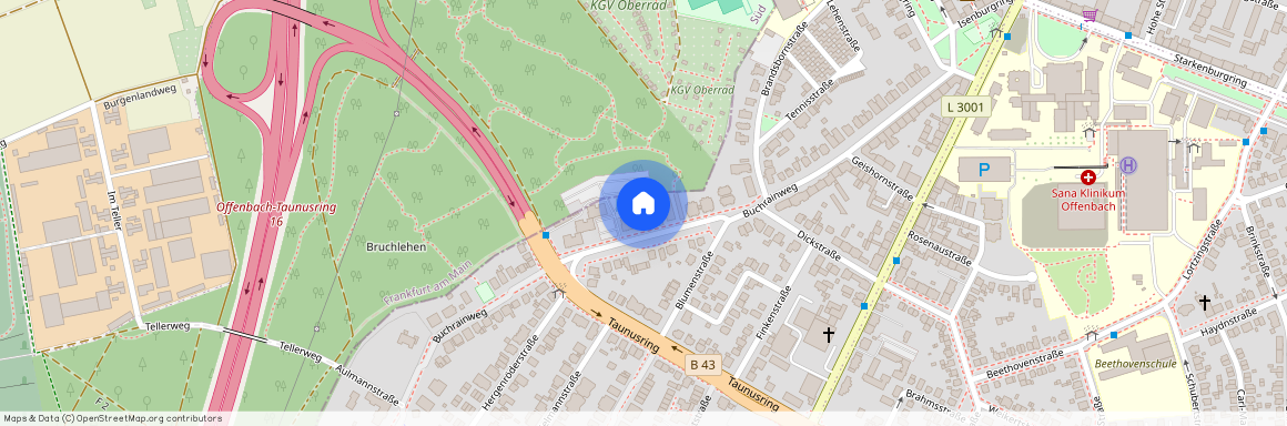 Buchrainweg 59, 63069 Hessen - Offenbach