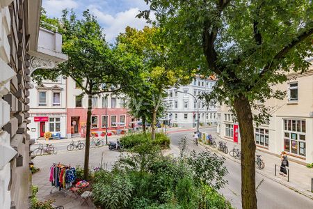 Altbauwohnung mit Designmöbeln, mitten in Hamburg-Ottensen - Photo 5