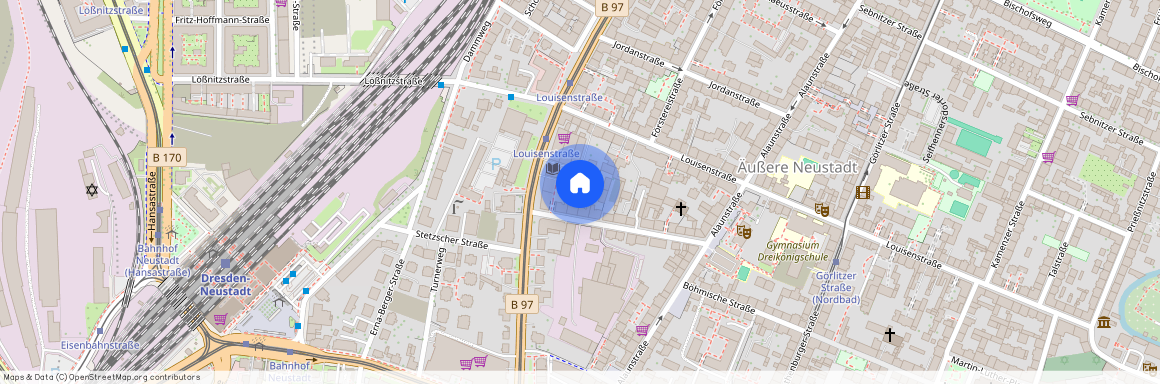 Königsbrücker Straße 22-24, 01099 Dresden - Innere Neustadt