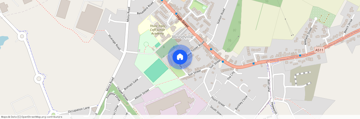 Small Thorn Place, Woodville, DE11 7EJ