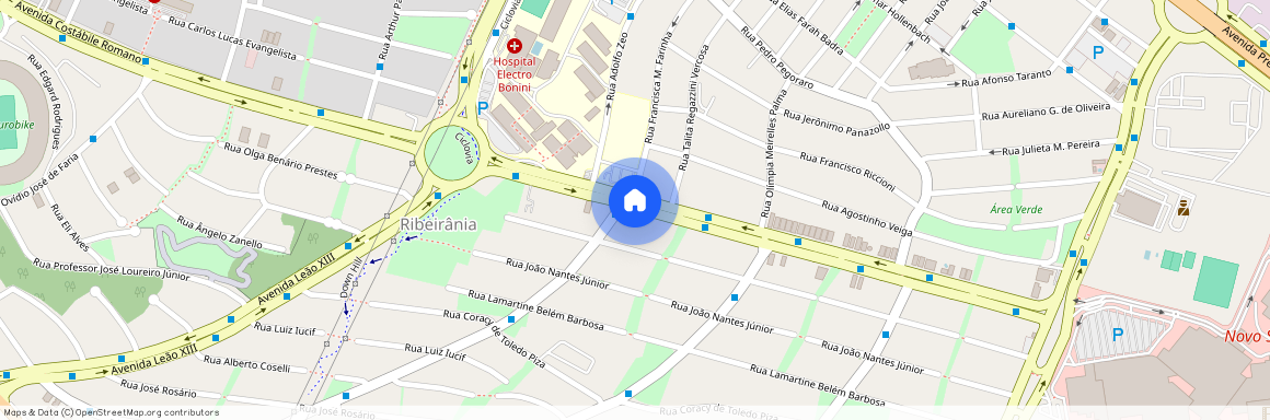 Avenida Costábile Romano, 2414, Ribeirânia, Ribeirão Preto, São Paulo, 14096385