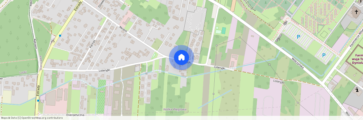 ul. Loteryjki, Wawrzyszew, Bielany, Warszawa, mazowieckie