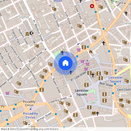 Shaftesbury Avenue, Soho, W1D