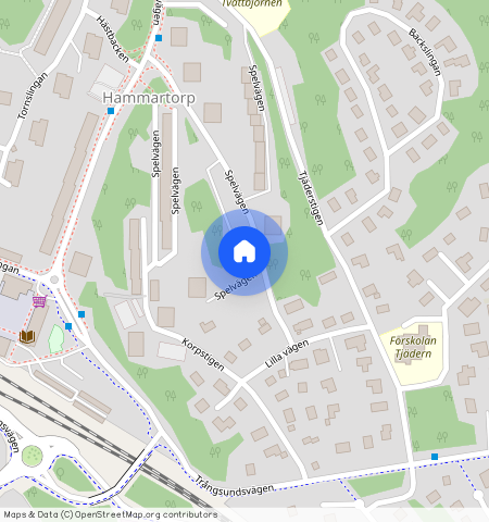 Spelvägen **, Trångsund