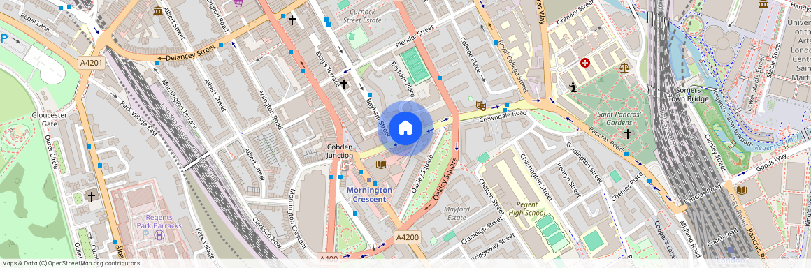 Flat 10, Crowndale Road, London, NW1 1TP