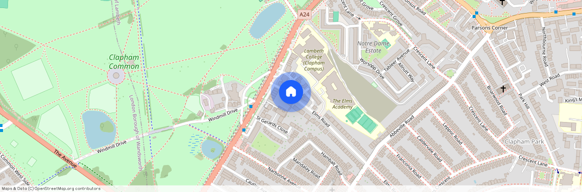 Elms Road, Abbeville Village, London, SW4