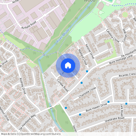 Whimbrel Court, Curlew Road, Mudeford