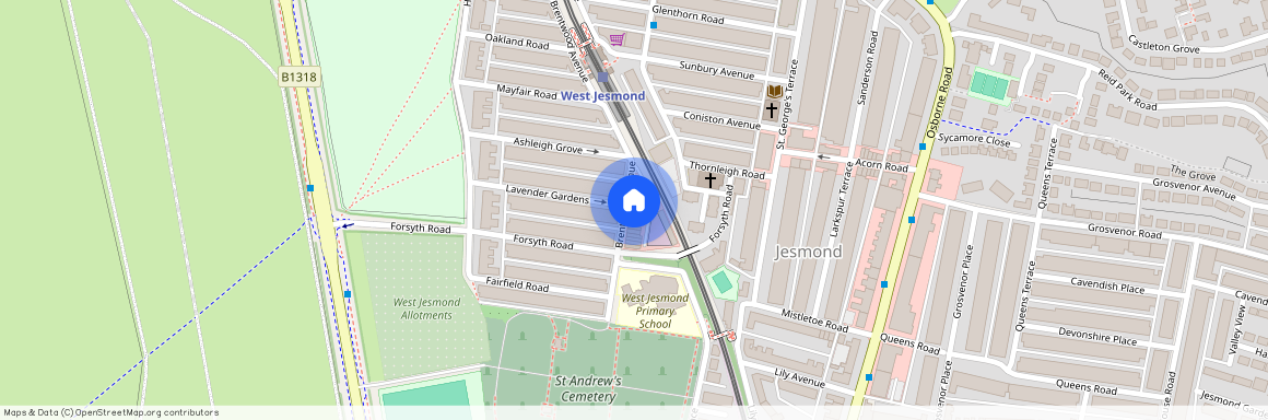 (?ppw) Brentwood Avenue, Jesmond, Ne (? Pppw), NE2