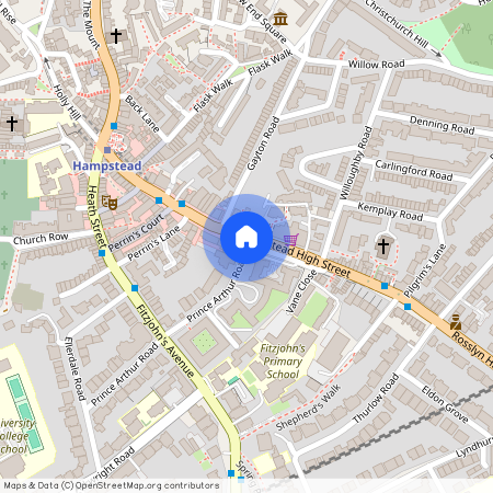 Greenhill, Prince Arthur Road, NW3