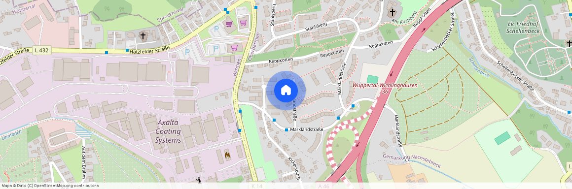 Marklandstraße 166, 42279 Wuppertal - Oberbarmen