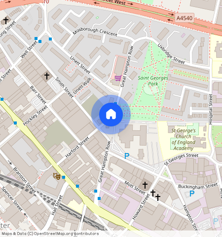 Great Hampton Row, Birmingham, B18