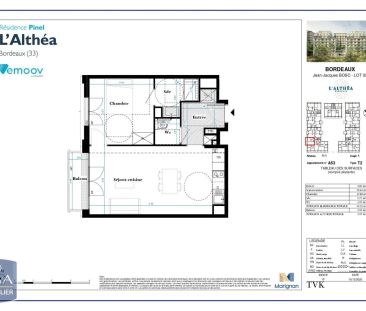 Appartement à louer 2 pièces 48.21m² - Photo 4