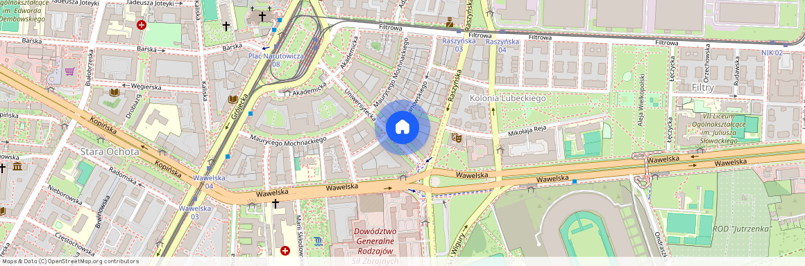 Warszawa, Ochota, Ochota, Filtry, Uniwersytecka