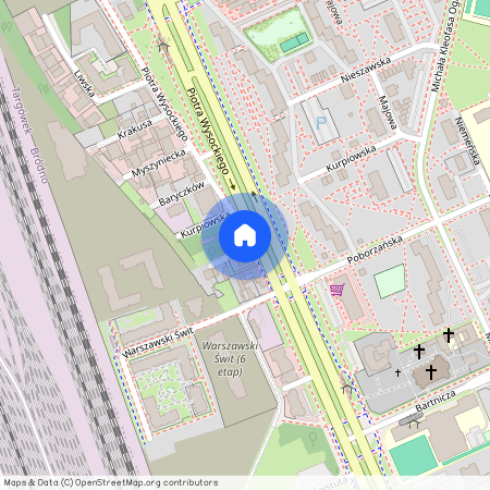 ul. Piotra Wysockiego, Bródno, Targówek, Warszawa, mazowieckie