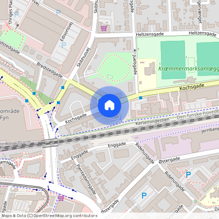 Kochsgade 19 1. tv., 5000 Odense C