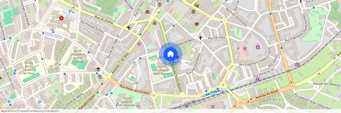 Avenida Nuno Alvares, Castelobranco