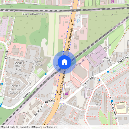 al. 29 Listopada, Prądnik Biały, Prądnik Biały, Kraków, małopolskie