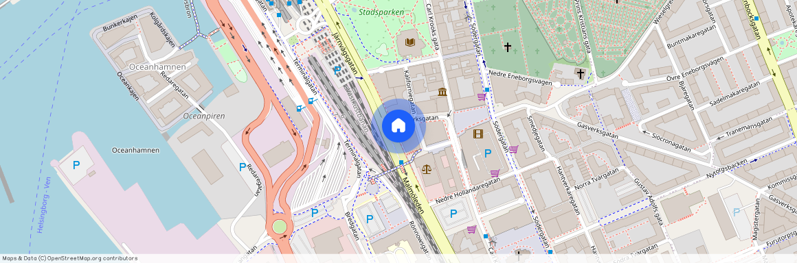 Söder, Helsingborg, Skåne, Järnvägsgatan 45