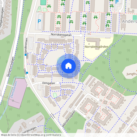 Dimgatan 21 A, Andersberg