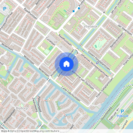 Vlietwijk, 2251 GN, Gerard Douplantsoen, Voorschoten