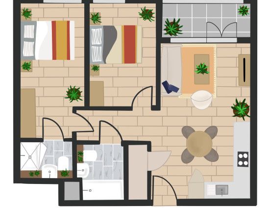 Apartment Type B3L Modern Sage - Photo 1