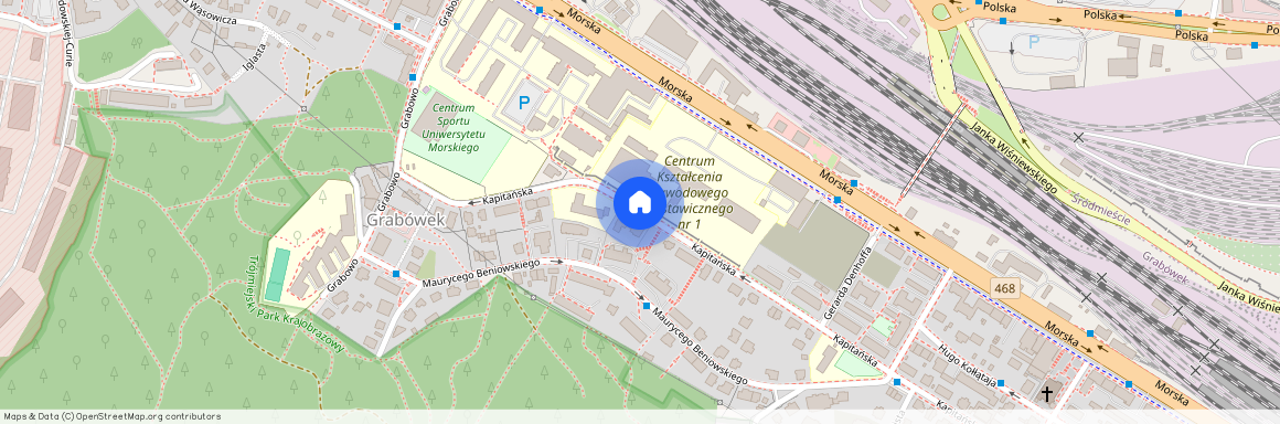 ul. Kapitańska, Grabówek, Gdynia, pomorskie