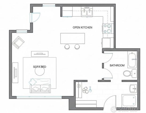 Monolocale borgo roma libero subito - Foto 1