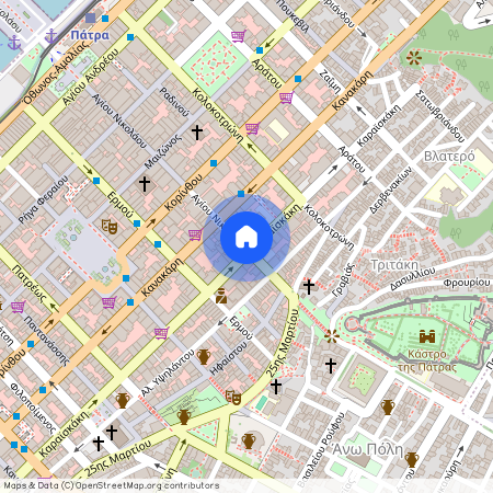 Αγίου Νικολάου 81-67, Πάτρα 262 21 (26121)