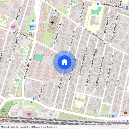 ul. Murarska, Azory, Prądnik Biały, Kraków, małopolskie