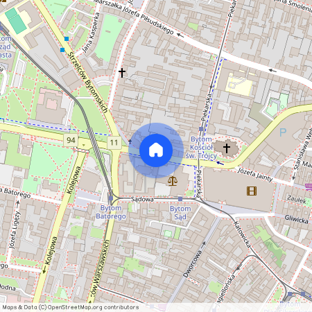 ul. Wrocławska, Śródmieście, Bytom, śląskie