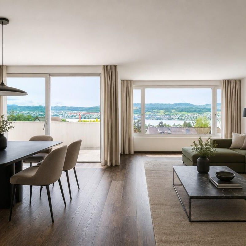 Herrliberg: exklusives Einfamilienhaus mit Seesicht, Garten und Pool - Foto 1