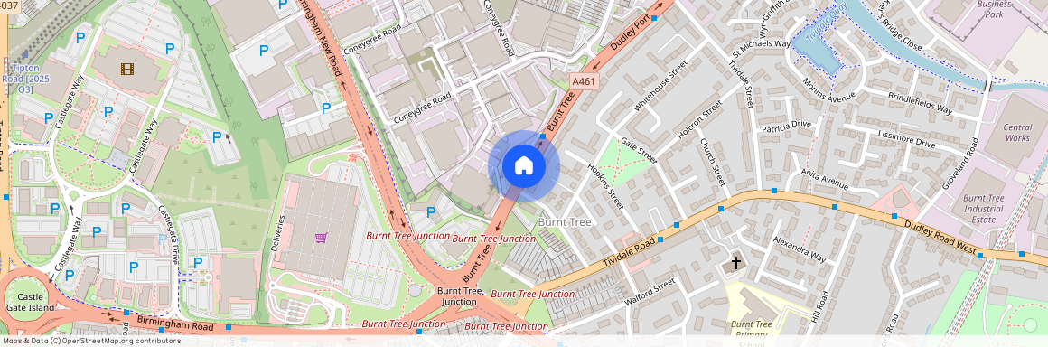 Burnt Tree, Tipton, West Midlands, DY4