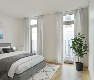 Centralt beliggende lejebolig med skøn udsigt og 2 soveværelser - Foto 1